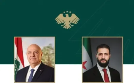 Aoun and al-Sharaa confirm need to control border, prevent security breaches between two countries