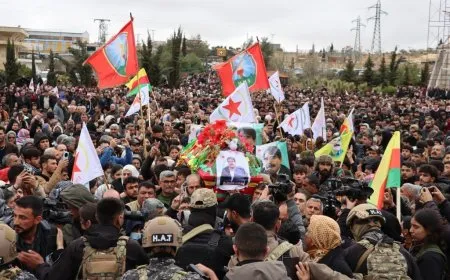  Words of Muslim's funeral confirms: "His people to continue his struggle"