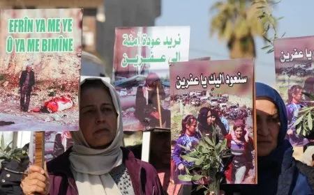 "Afrin IDPs' return postpones till after Newroz"