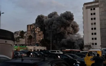 Deaths and injuries as result of Israeli raids on Beirut