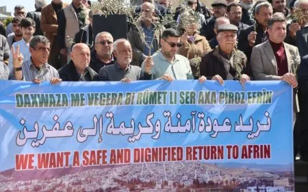 Afrin, Serekaniye IDPs appeal for end to their prolonged exile, return to their homes