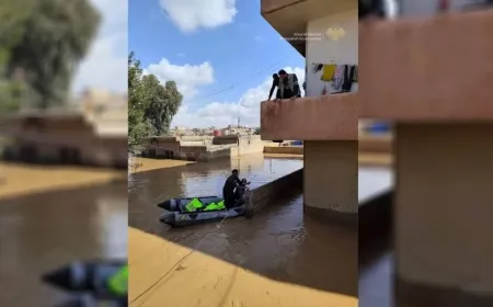 Large-scale emergency response to floods in Hasaka