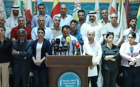 37 Syrian political parties and forces declare their solidarity with Kurdistan Region of Iraq