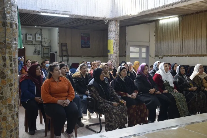 Kongra Star holds meeting in Hasaka on March 8th
