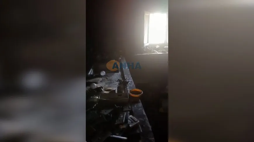 Interim Government factions loot and burn civilian south of Kobani.