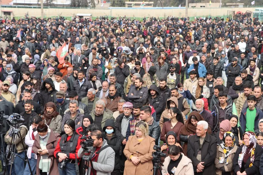 Thousands bid farewell politician Saleh Muslim in Qamishlo