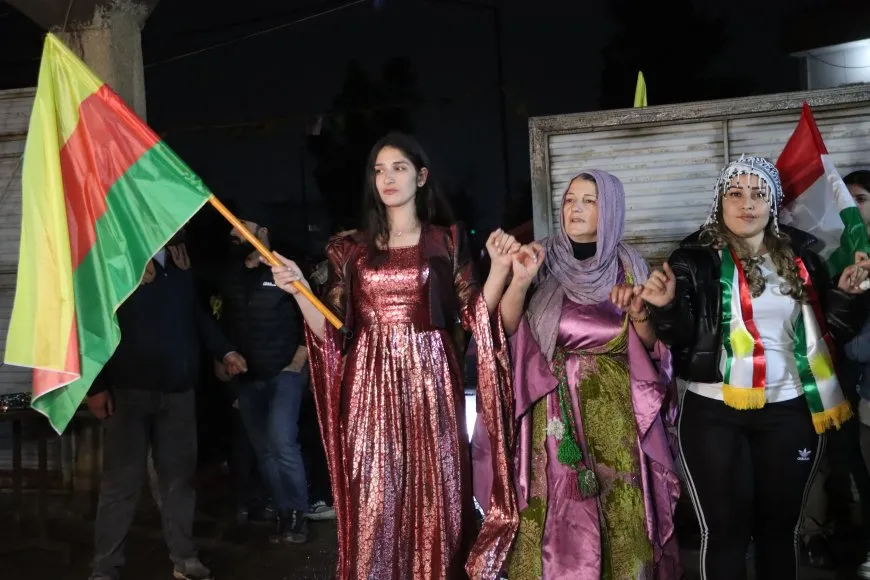 Newroz flame lit in Rojava cities