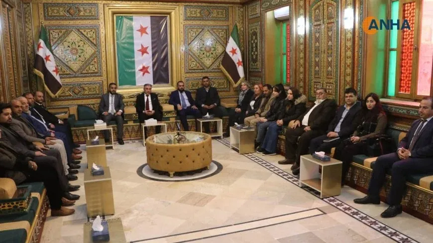 Govet. delegation met Hasaka governor for energy, water, planning sectors integration