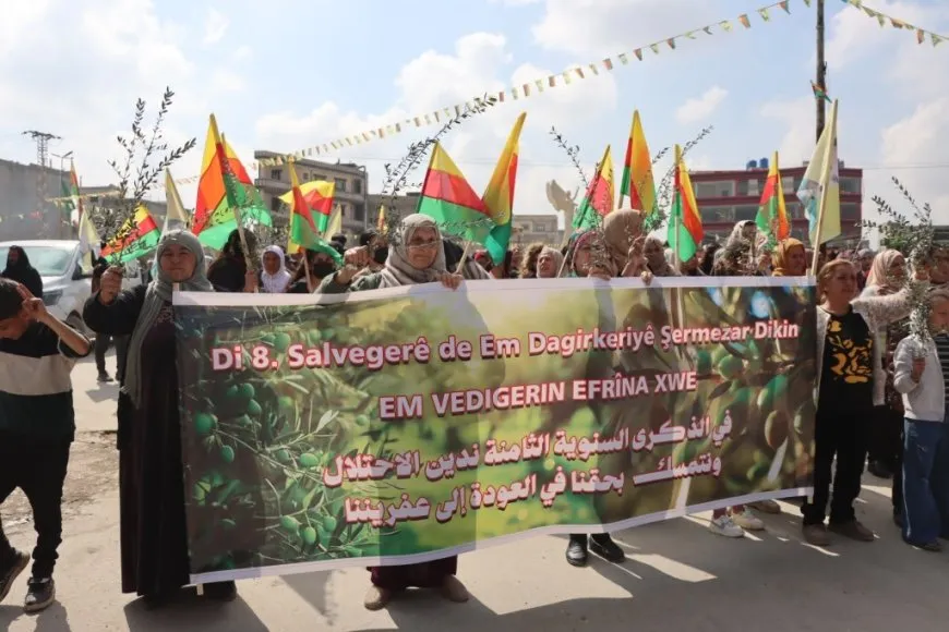 Kobani condemns Afrin occupation on its 8th anniversary