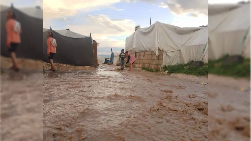 Heavy rain floods Washokani Camp
