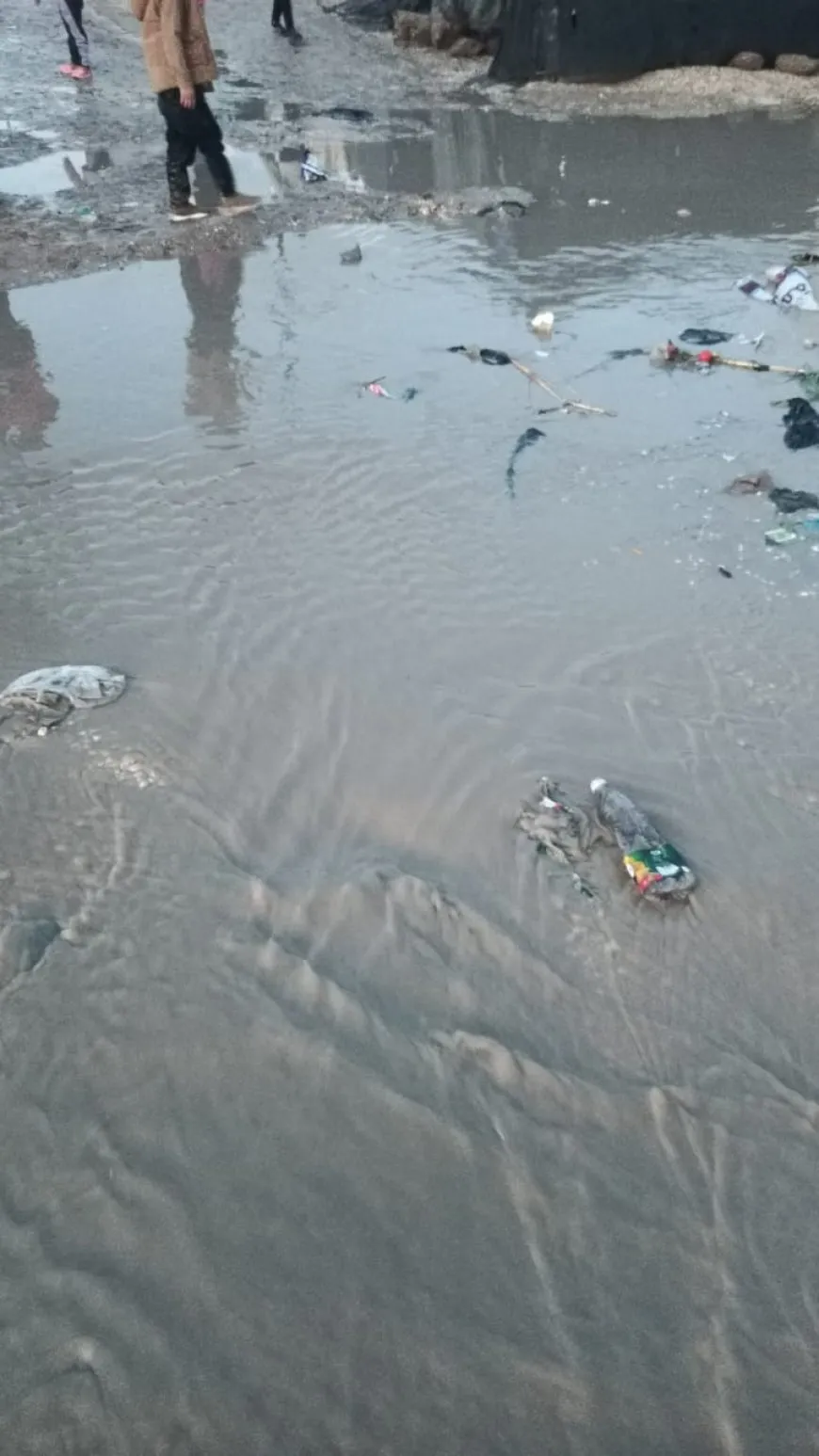 Heavy rain floods Washokani Camp