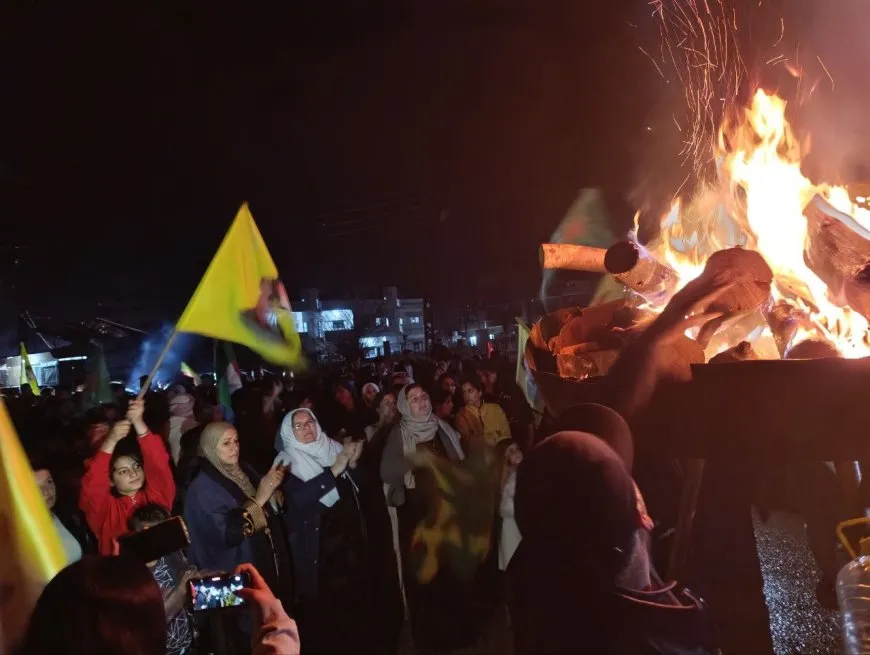 Newroz flames light up Rojava
