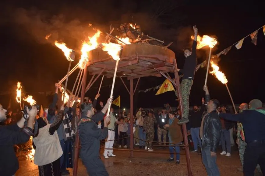 Newroz flames light up Rojava