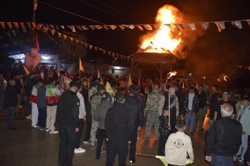 Newroz flames light up Rojava
