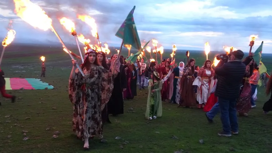 Newroz flames light up Rojava