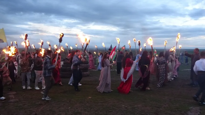 Newroz flames light up Rojava