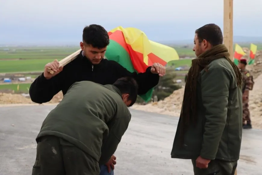  Newroz 2026.. Masses flock to celebration squares in Girkê Legê,Derik and Kobani