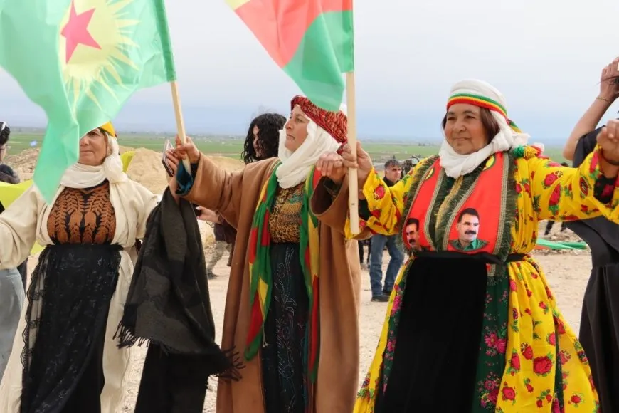 Newroz 2026.. Masses flock to celebration squares in Girkê Legê,Derik and Kobani