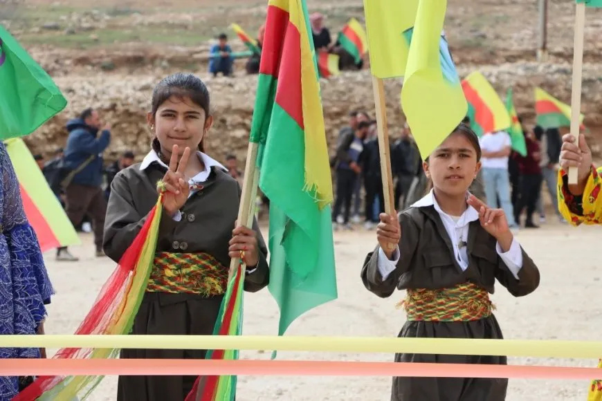  Newroz 2026.. Masses flock to celebration squares in Girkê Legê,Derik and Kobani
