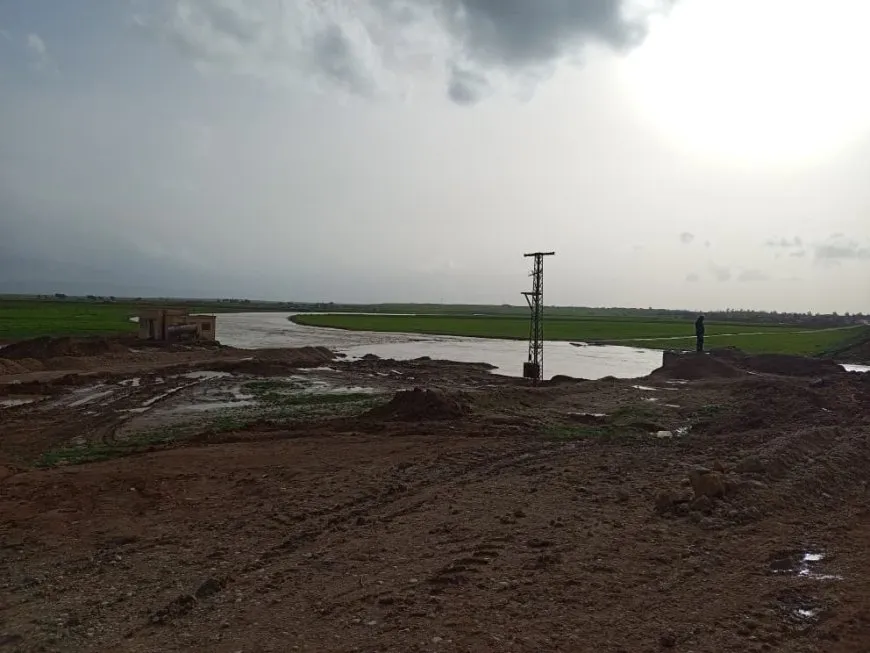 M4 Highway goes out of service again due to Khabur River flooding