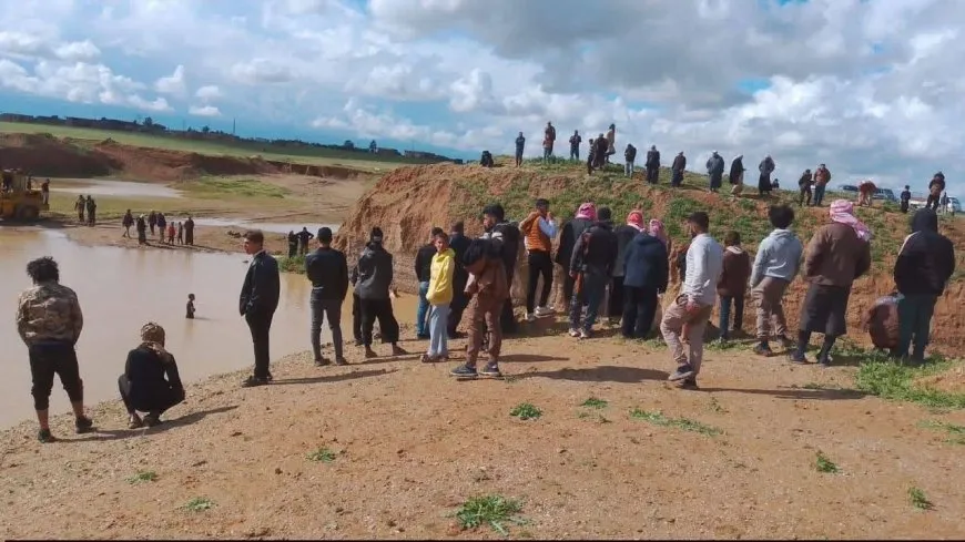 2  children drown in rainwater near Al-Shaddadi