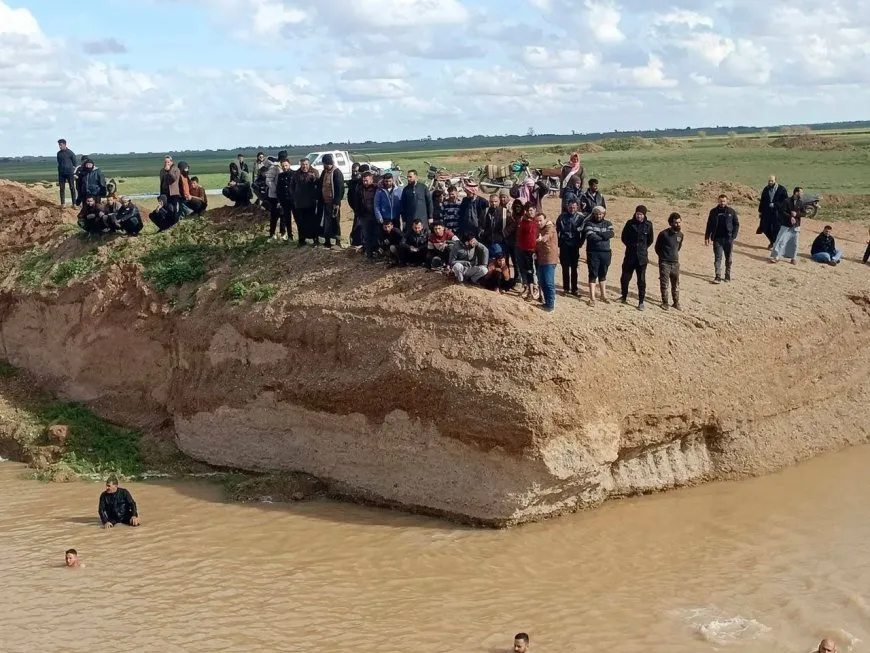 2  children drown in rainwater near Al-Shaddadi