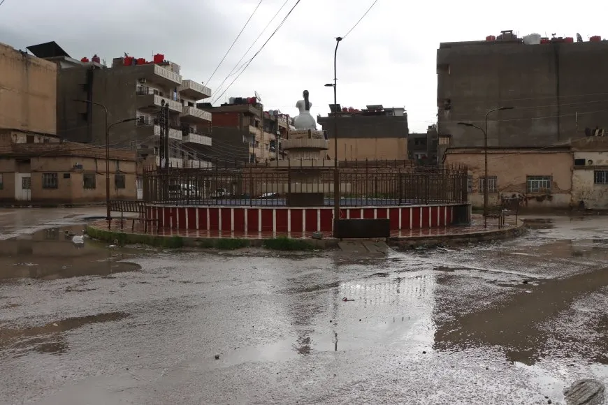 Heavy rain, thunderstorms and hail in Jazira