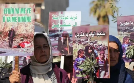 Mahmoud Khalil: Second group of displaced Afrin residents return home tomorrow