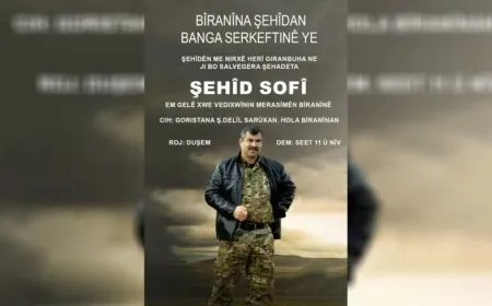 Qamishlo to recall Rojava revolution leader Nur al-Din Sofi