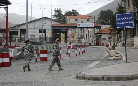 U.S. halts Israeli strike on Syria-Lebanon crossing