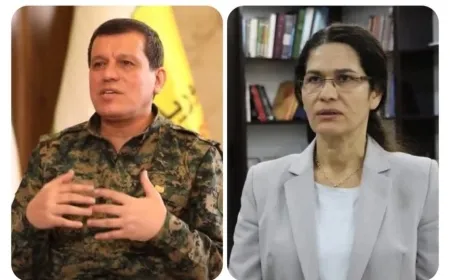 Ilham Ahmed, Mazloum Abdi head to Damascus