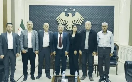 Governor of Hasakah meets with Serê Kaniyê IDPs committee to discuss return mechanisms