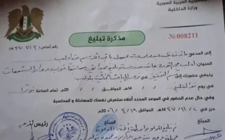 Arrest warrant issued for media activist in Idlib after his participation in “Dignity Sit-in”