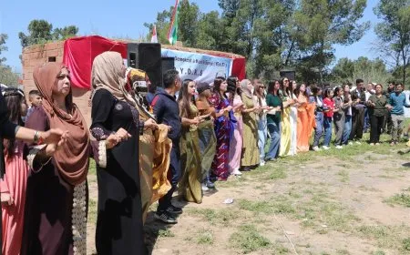 128 anniversary of Kurdish Press Day commemorated in Hasaka countryside