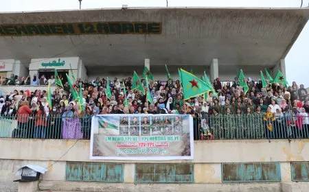 Launch of campaign to support YPJ and demand their integration into Defense Ministry structure