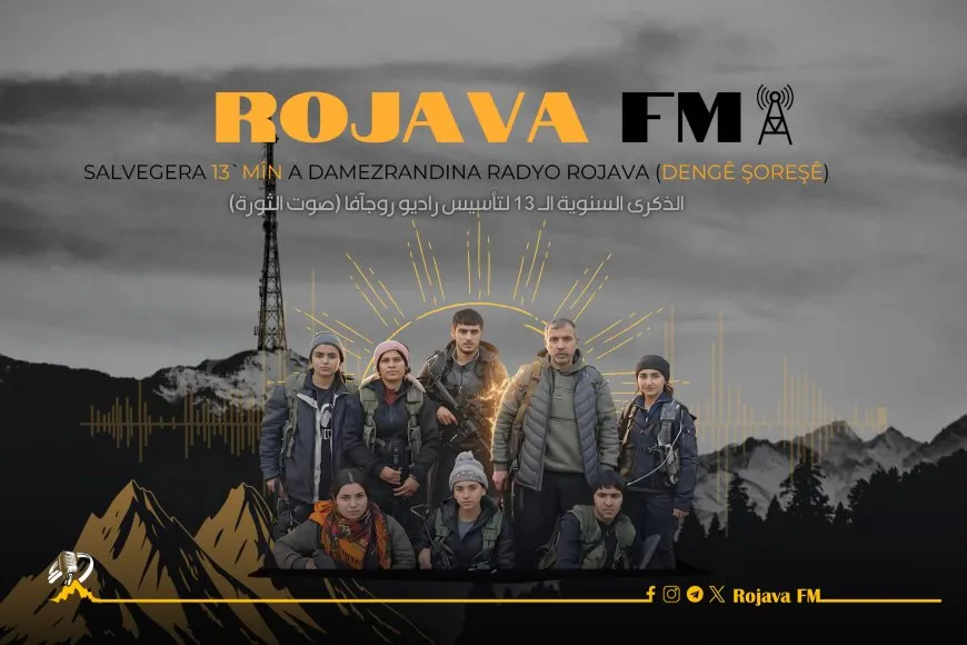 Radio Rojava affirms commitment to conveying truth on 13th anniversary