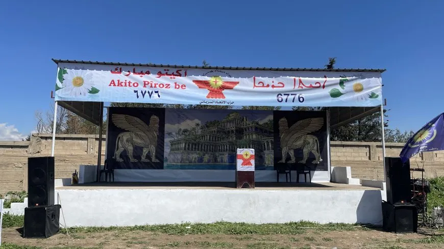 Akitu celebrations kick off in Qamishlo, Tirbespiye, Tel Tamr