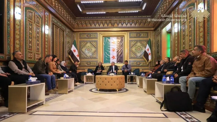 Follow-Up on electricity situation in Hasakah, preparations for integrating agricultural institutions