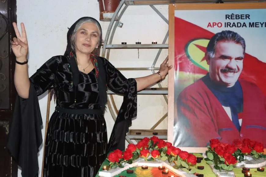 Candle lighting in Garkê Legê marks leader Ocalan’s birthday