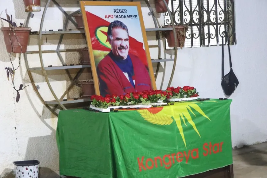 Candle lighting in Garkê Legê marks leader Ocalan’s birthday