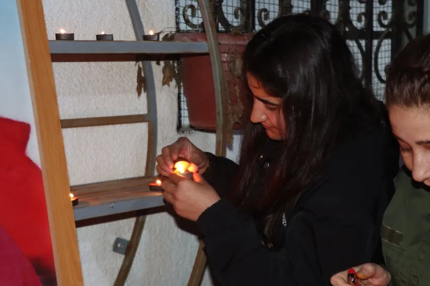 Candle lighting in Garkê Legê marks leader Ocalan’s birthday