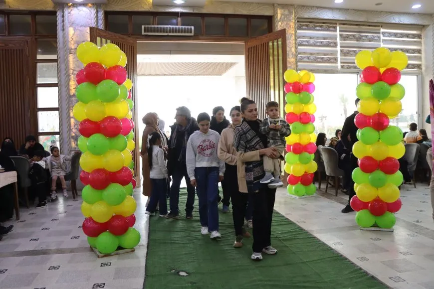 2 celebrations for martyrs' children in Kobani, Qamishlo on April 4th occasion