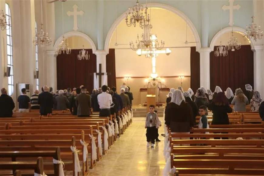 Christians in Hasaka celebrate Easter in spiritual atmosphere
