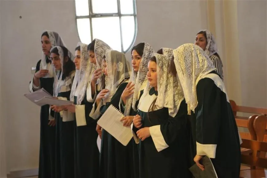 Christians in Hasaka celebrate Easter in spiritual atmosphere