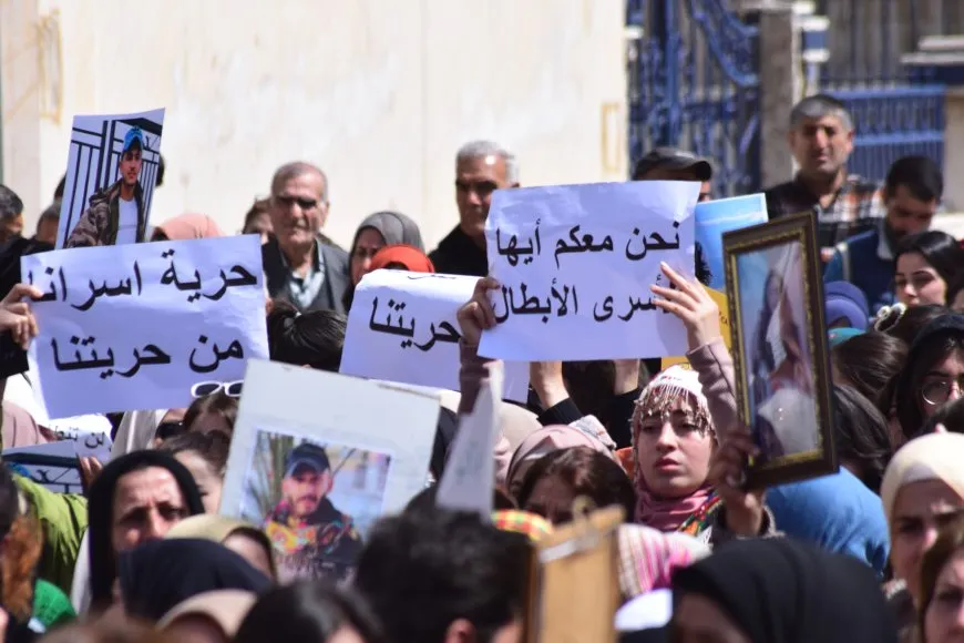 "Bring back our sons!" Families of prisoners in Qamishlo affirm their sons' right to freedom