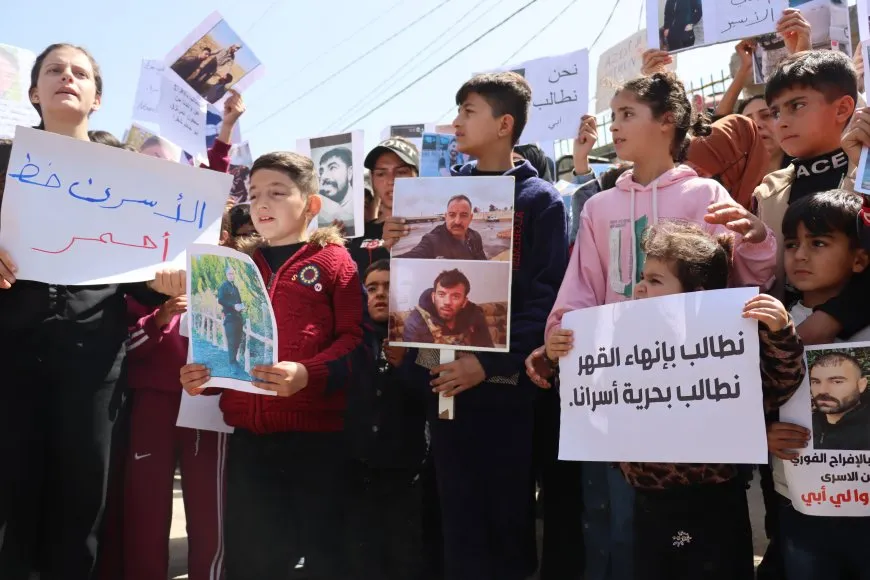 "Bring back our sons!" Families of prisoners in Qamishlo affirm their sons' right to freedom