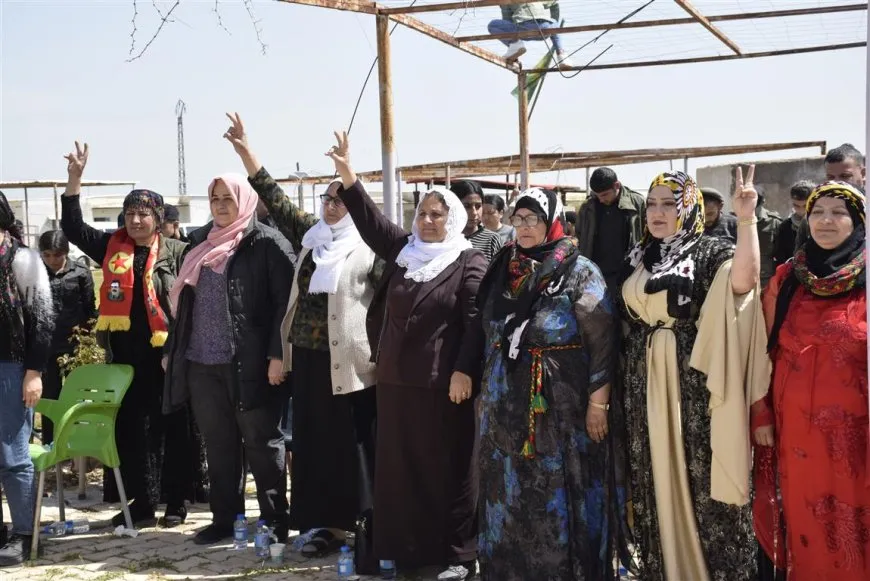 Jinwar village celebrates with leader Ocalan's birth; founding YPJ