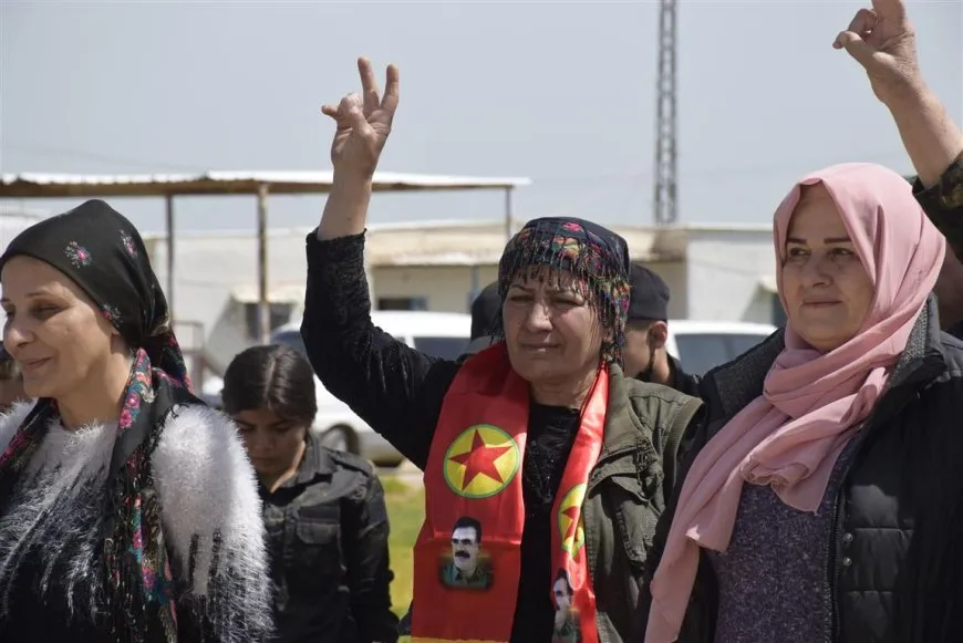 Jinwar village celebrates with leader Ocalan's birth; founding YPJ