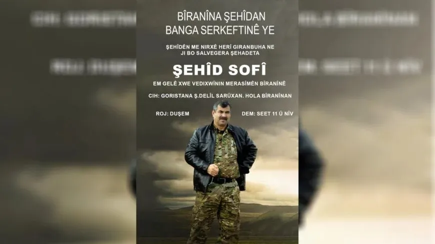 Qamishlo to recall Rojava revolution leader Nur al-Din Sofi