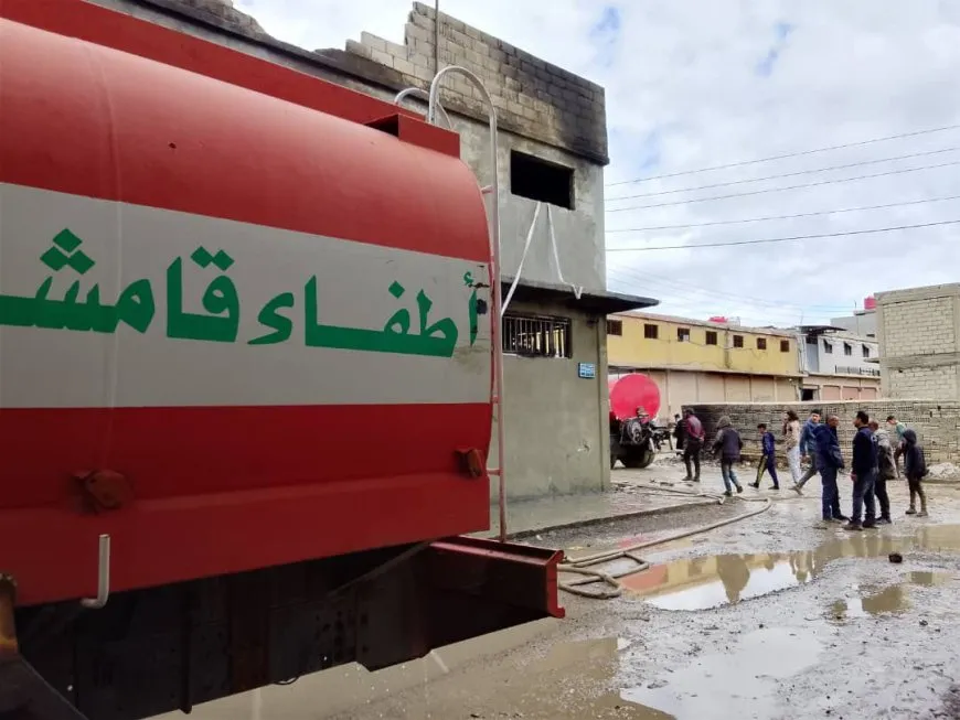 Female worker lost her life in factory fire in Qamishlo
